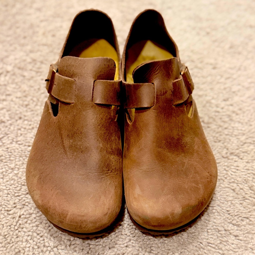 Brown Leather Women's Shoes